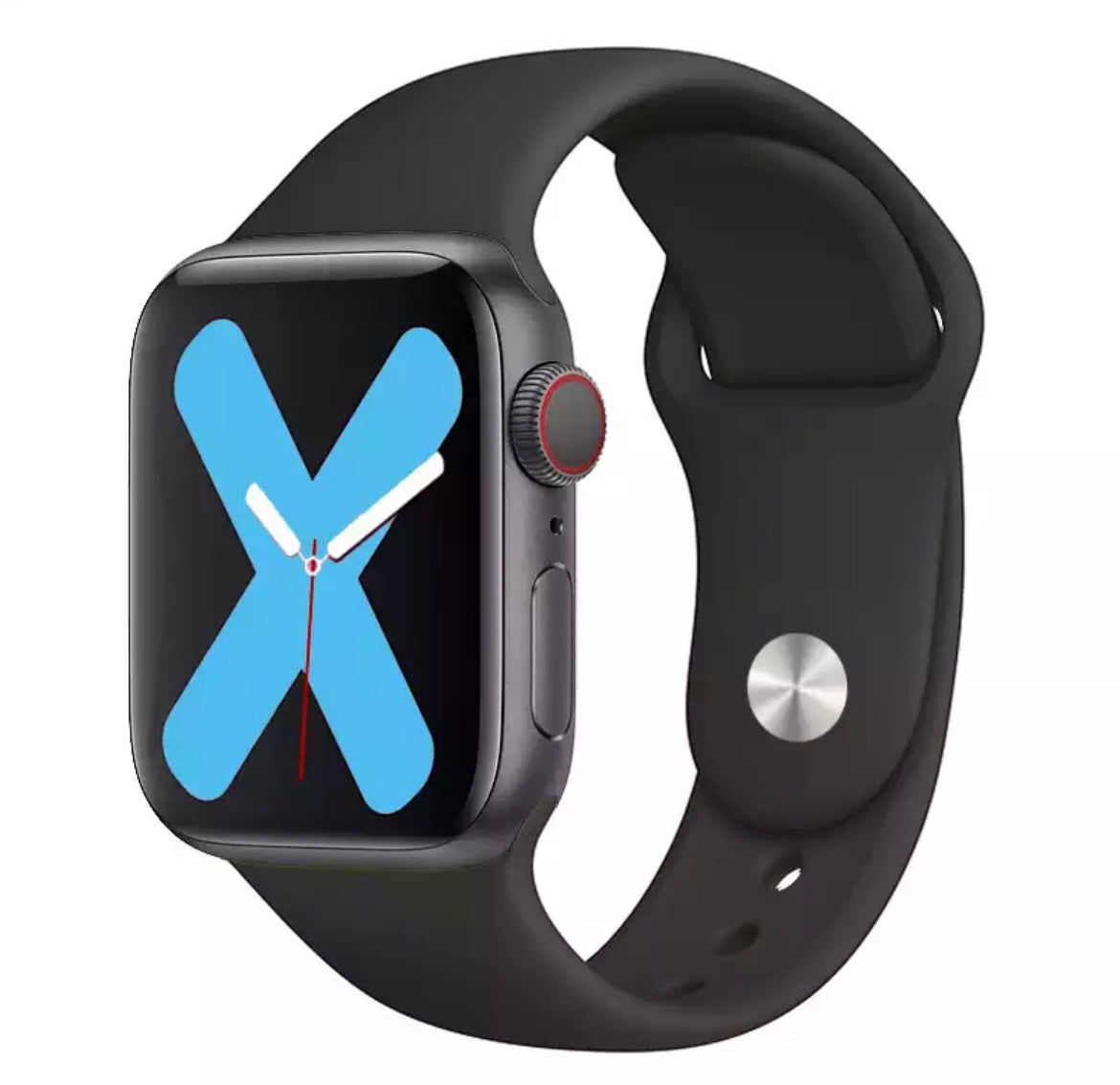 Silicon Strap Watch 42mm-44mm-45mm-49mm, Midnight