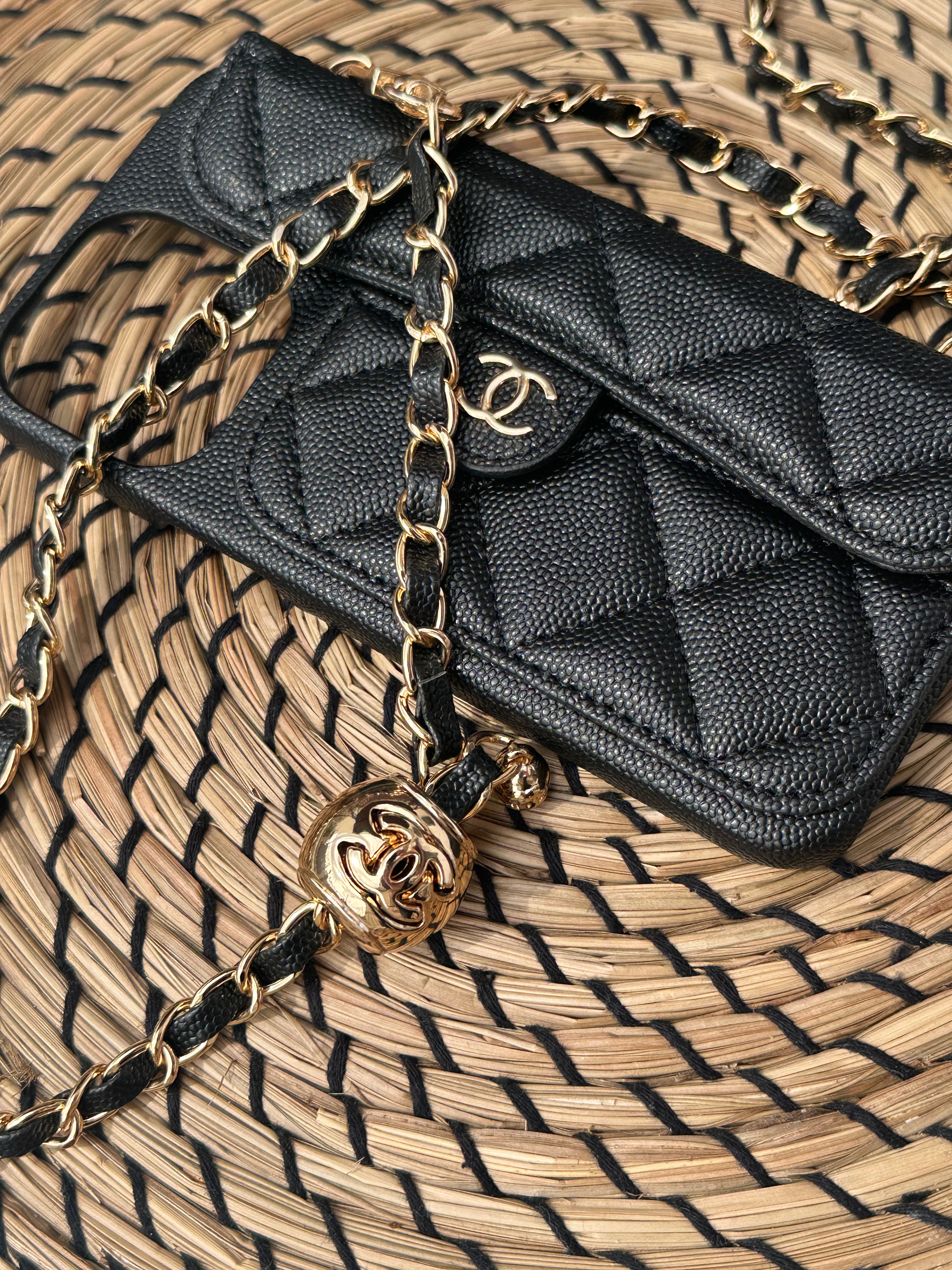 Cover Borsetta iPhone 14 Pro Max – Elegante Stile Chanel