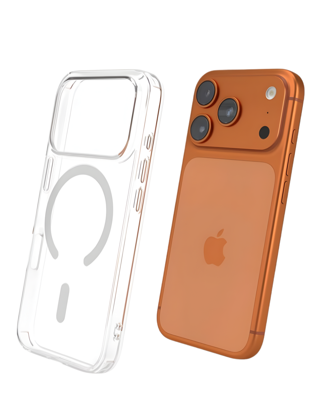 Cover Trasparente MagSafe per iPhone – Qualità Premium, Zero Ingiallimento