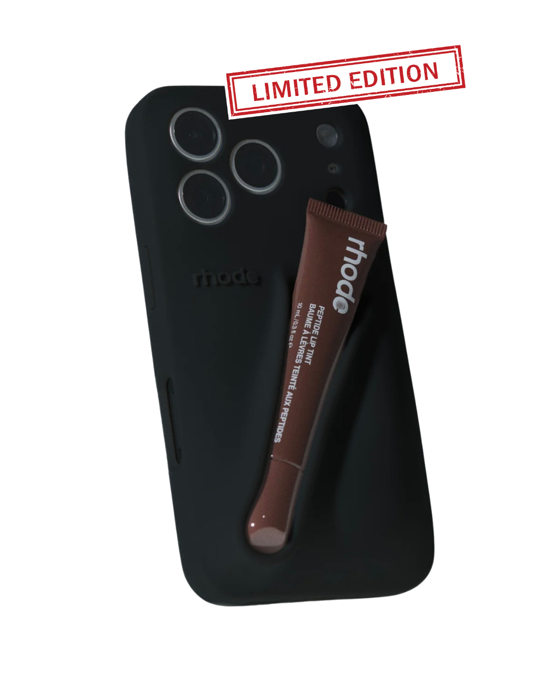 Cover Glossy New Edition – Custodia iPhone con Porta Lip Balm Black