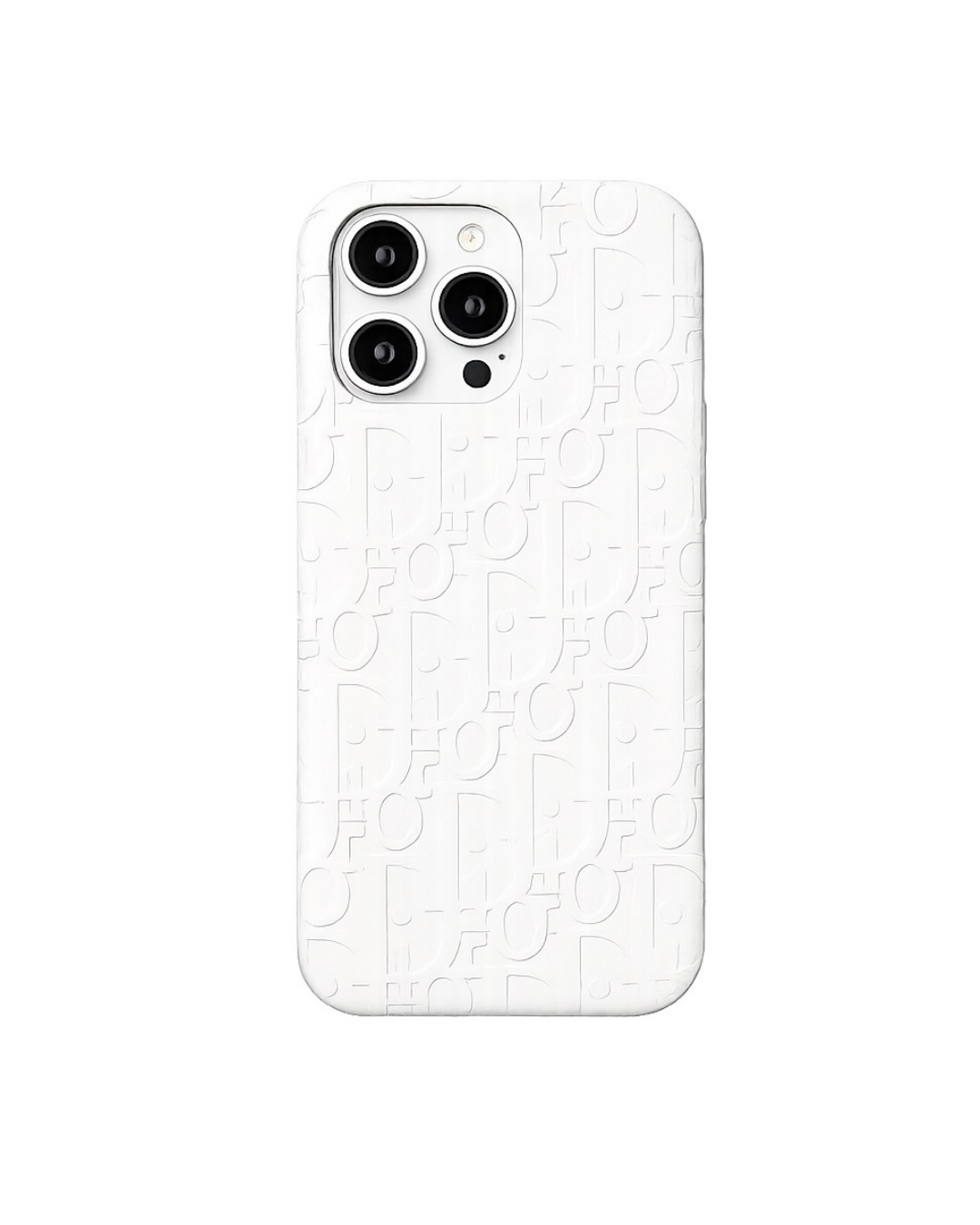 Cover iPhone Christian D ecopelle Bianca