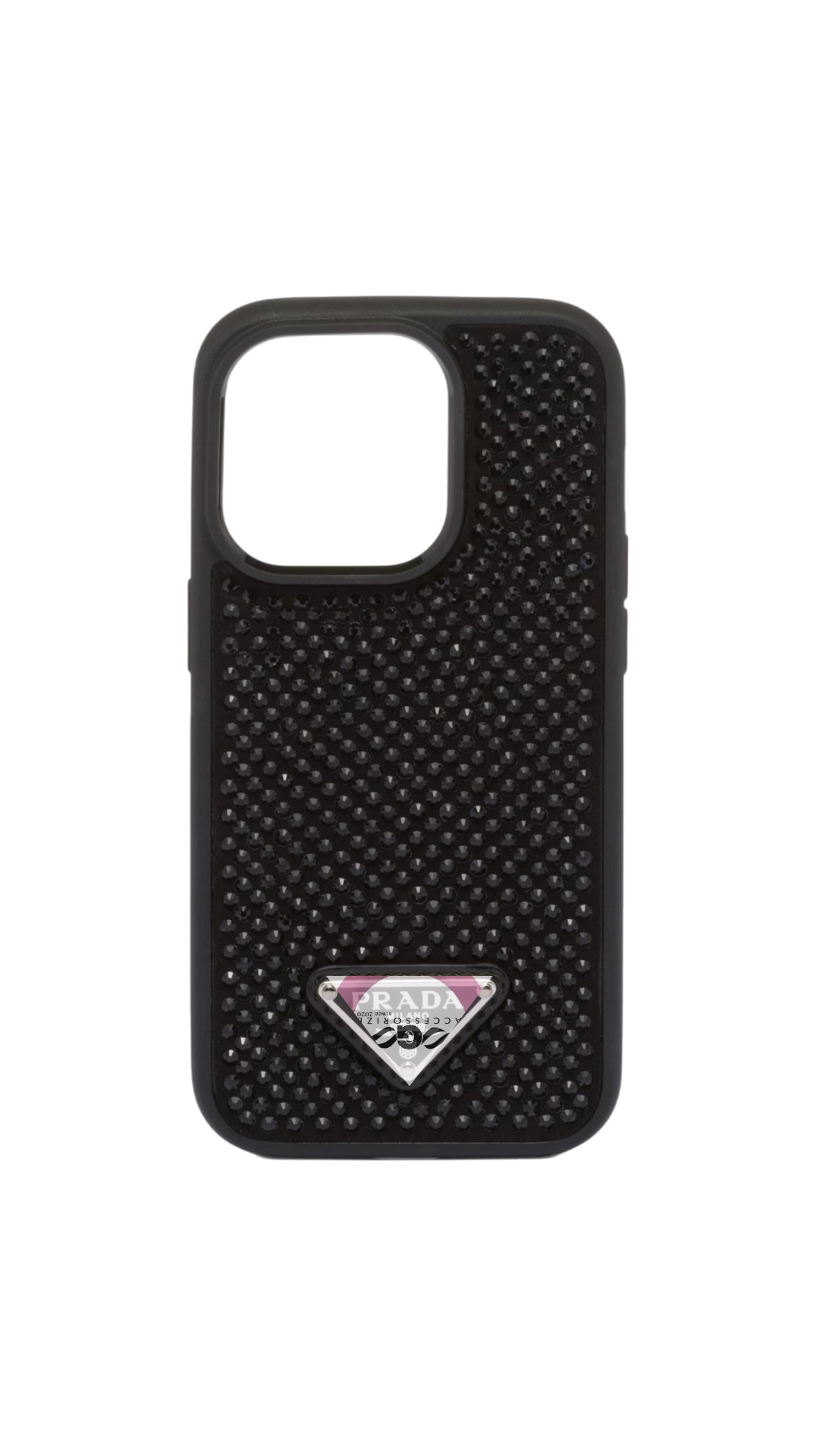 Cover iPhone con Brillantini Fissi – Effetto Black Glitter Iconica