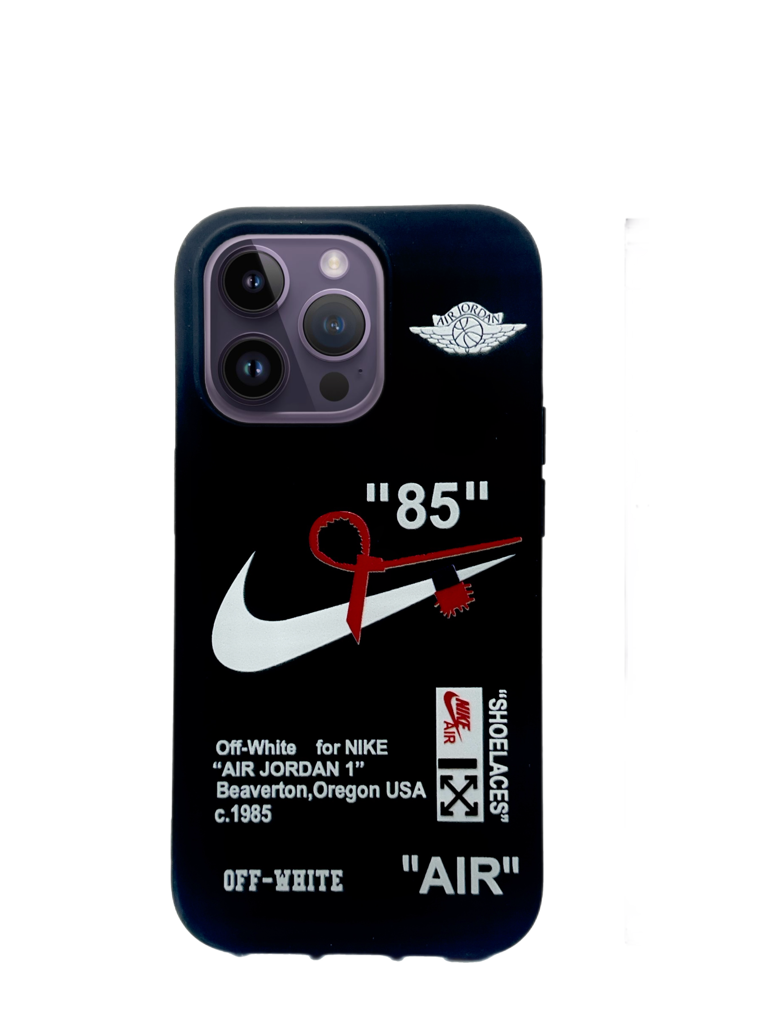 cover iPhone nike off white