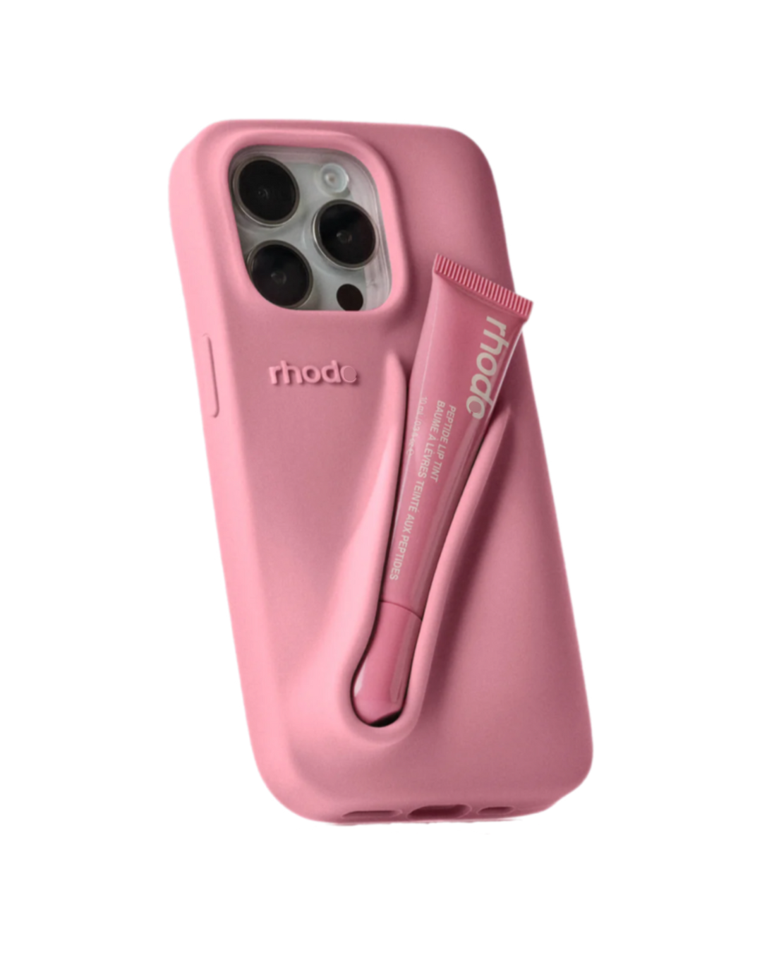Cover Glossy – Custodia iPhone con Porta Lip Balm Ribbon