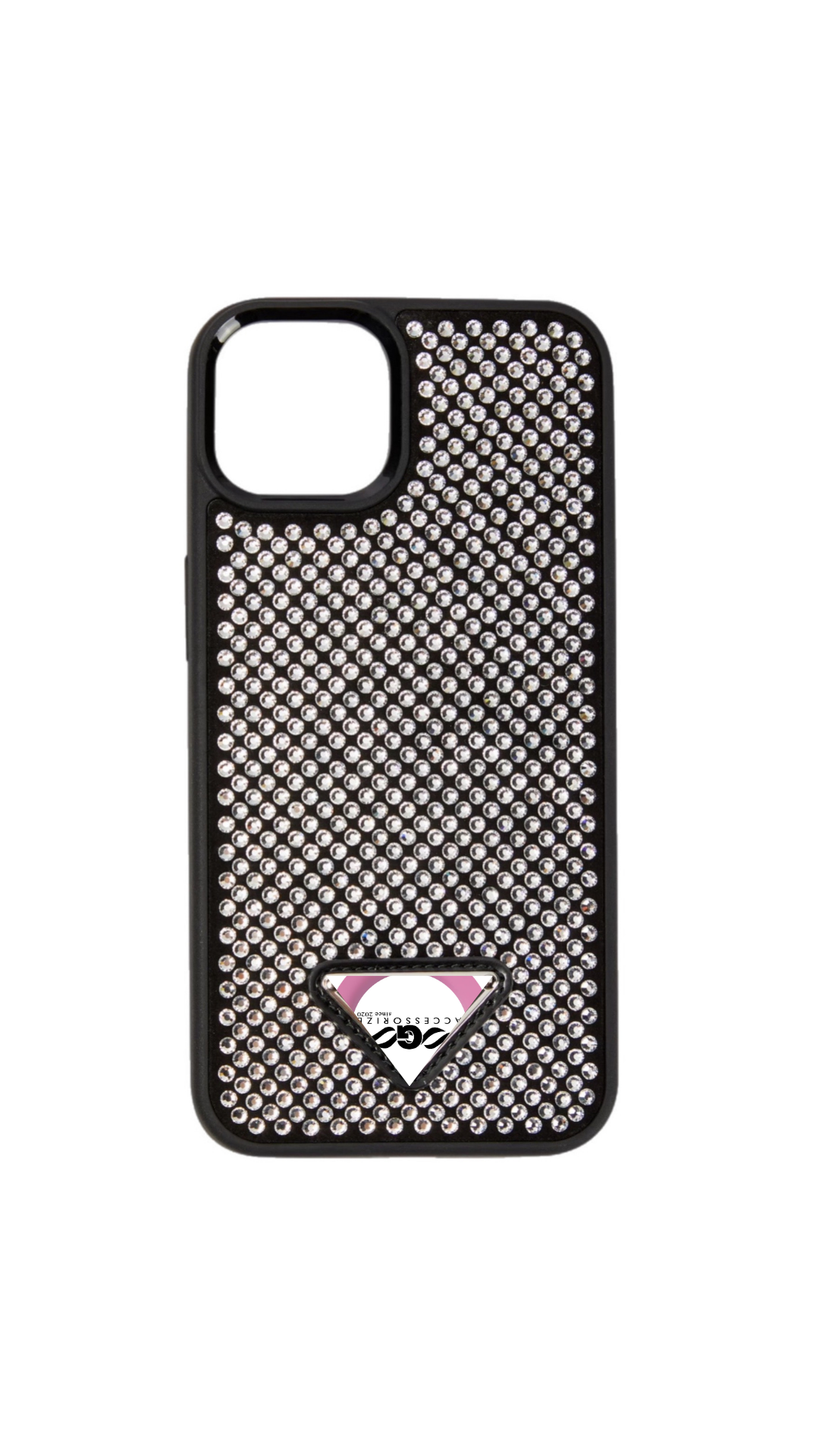 Cover iPhone con Brillantini Fissi – Effetto Cristallo Glitter Iconica