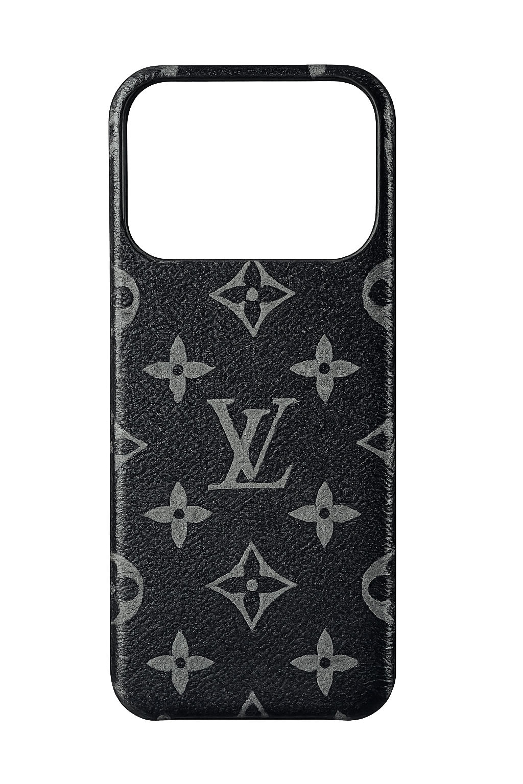 Cover iPhone stile Louis Vuitton Nera