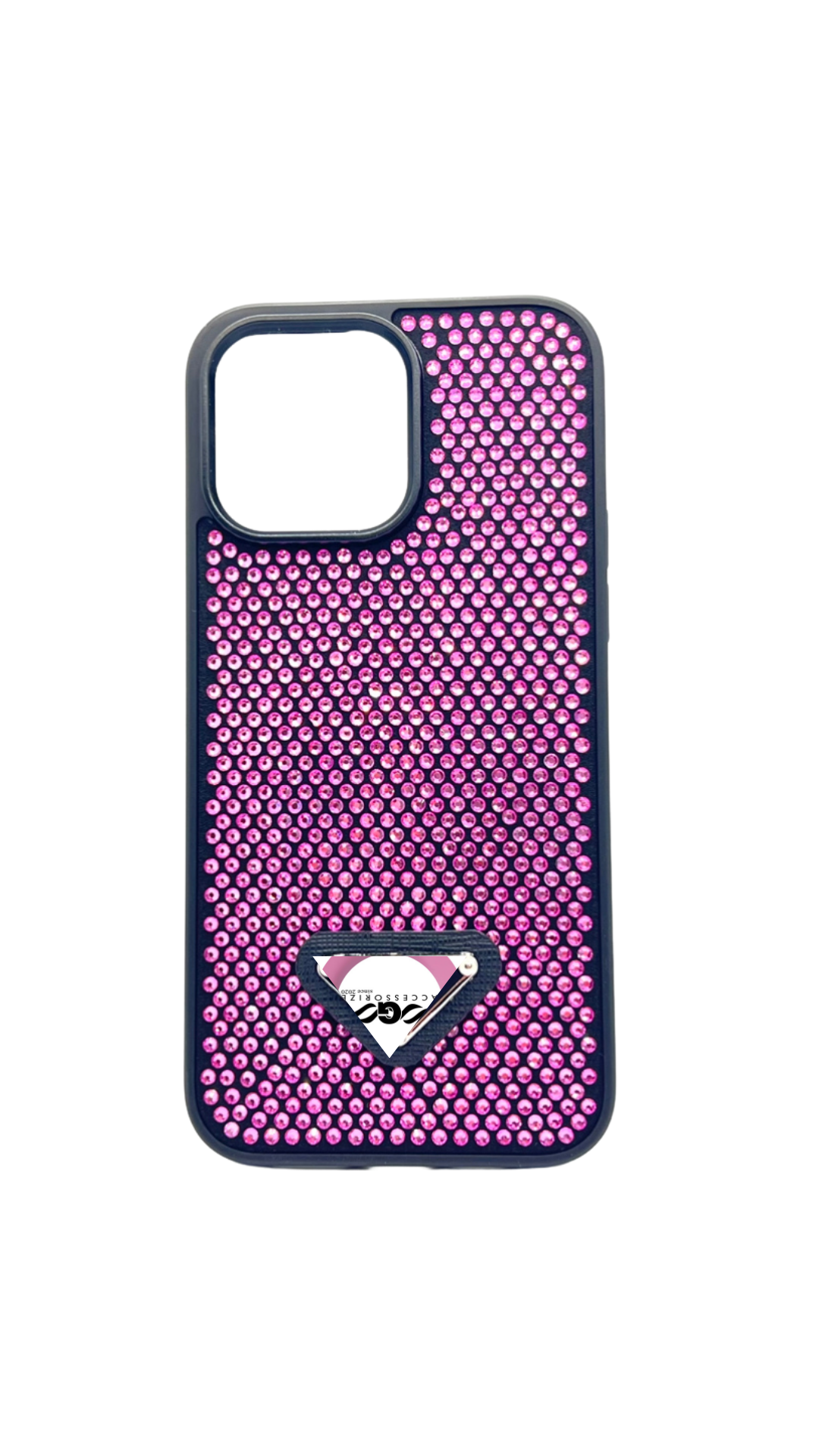 Cover iPhone con Brillantini Fissi – Effetto Glicine Glitter Iconica