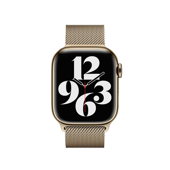Milano Strap 42mm-44mm-45mm, Gold